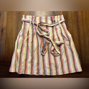 American Eagle Outfitters Colorful Striped Skort- size XS